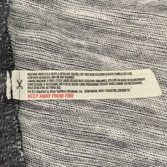 Free people Beach Boho Gray Cowl Neck Long Sleeve T Shirt One Size - Picture 11 of 12